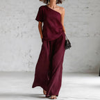 Amara Off-Shoulder Broekpak