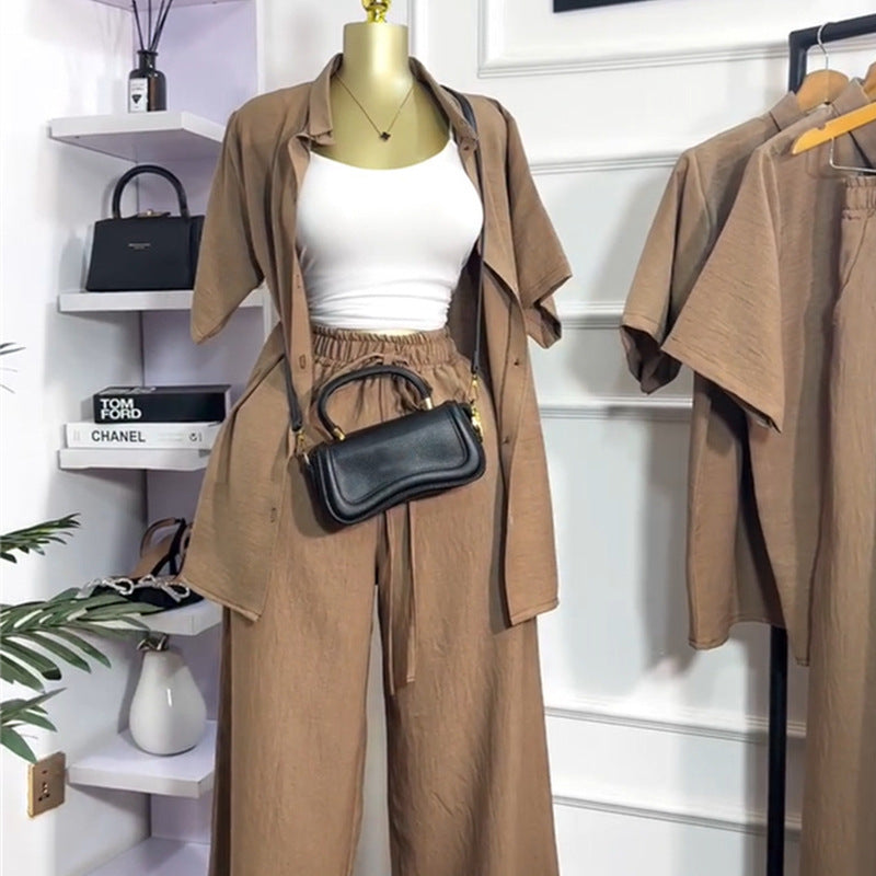 Siena Relaxed Overhemd & Broek Set