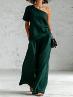 Amara Off-Shoulder Broekpak