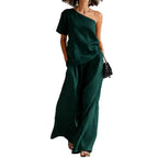 Amara Off-Shoulder Broekpak