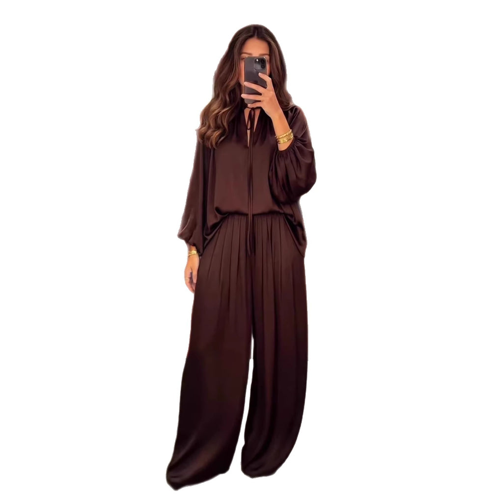 Valentina Lounge Set met V-hals