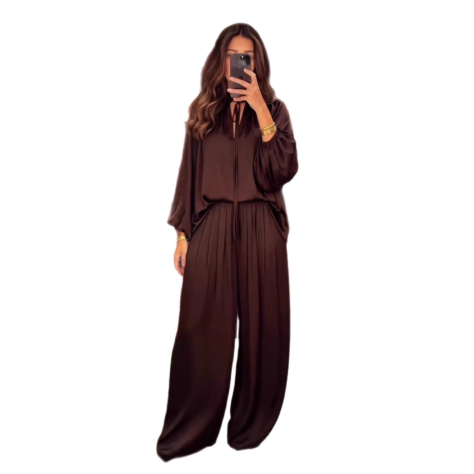 Valentina Lounge Set met V-hals