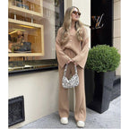 Noelle Gebreide Vest Set