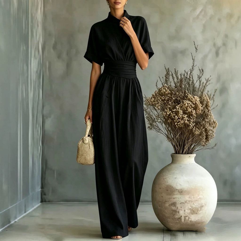 Celine jumpsuit met wijde pijpen