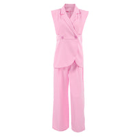 Sofia Geklede Gilet & Pantalon Set