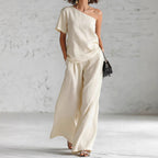 Amara Off-Shoulder Broekpak