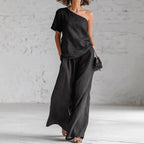 Amara Off-Shoulder Broekpak